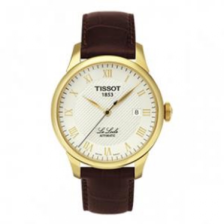 【天梭TISSOT】 力洛克系列 T41.5.413.73 男士机械商务腕表TS...