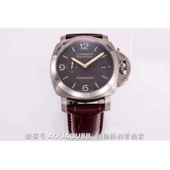 沛纳海（Panerai）LUMINOR系列PAM351钛壳  全自动机械手表