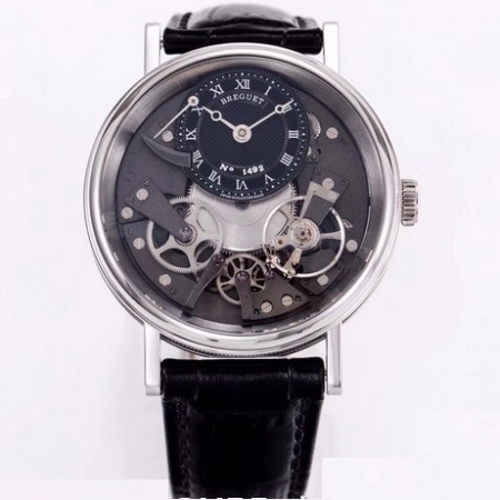 宝玑(Breguet)7057BB/R9/9W6陀飞轮男士机械腕表