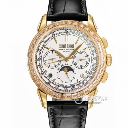 V4升级版百达翡丽（Patek Philippe）超级复杂功能时计系列5270P升级版CH-29-535机芯 男士多功能机械手表