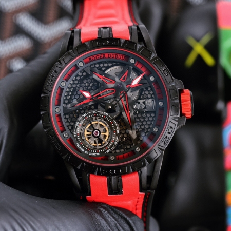 罗杰杜彼 ROGER DUBUIS （豪爵）Excalibur 王者系列男士腕表 自动上链机芯 直径46mm