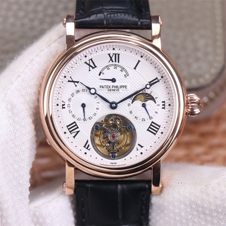 AX出品 百达翡丽（Patek Philippe）自动复杂功能系列陀飞轮机械腕表