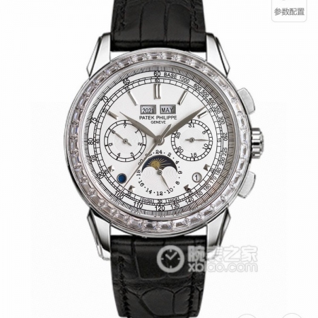 V4升级版百达翡丽（Patek Philippe）超级复杂功能时计系列5270P...