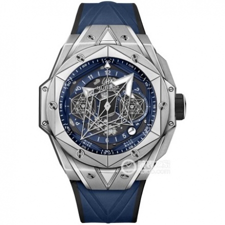 Hublot 宇舶 Big Bang Sang Bleu II 刺青男士机械腕表...