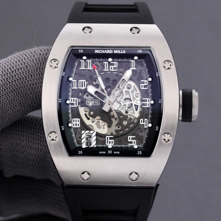 理查德米勒 Richard Mille RM010全新工艺时尚更前卫镂空设计最新...