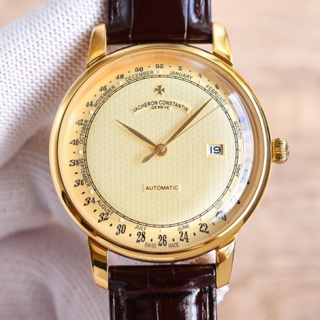 TW出品 江诗丹顿（Vacheron Constantin）传承系列经典男士超薄...