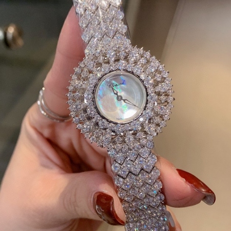 Chopard 萧邦 L’HEURE DU DIAMANT系列高级珠宝腕表 女士...