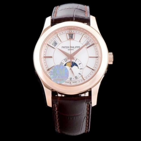 KM百达翡丽（Patek Philippe）复杂功能计时5205G-013机械男...